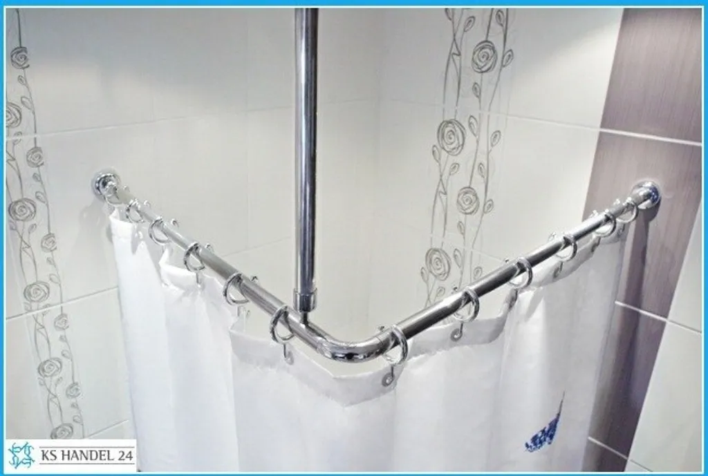 Système de barres angulaires d'accessibilité pour sécuriser la douche