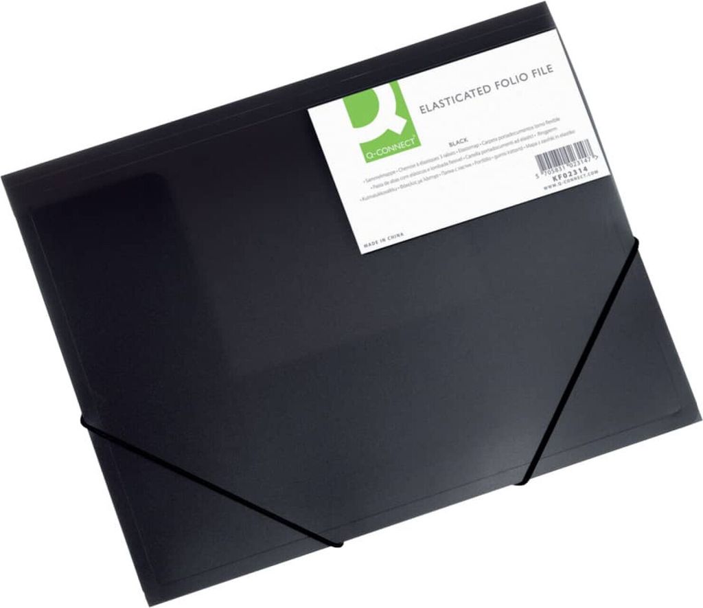 Q-Connect® KF02314 Rohový nosič - čierny Obrázok produktu 