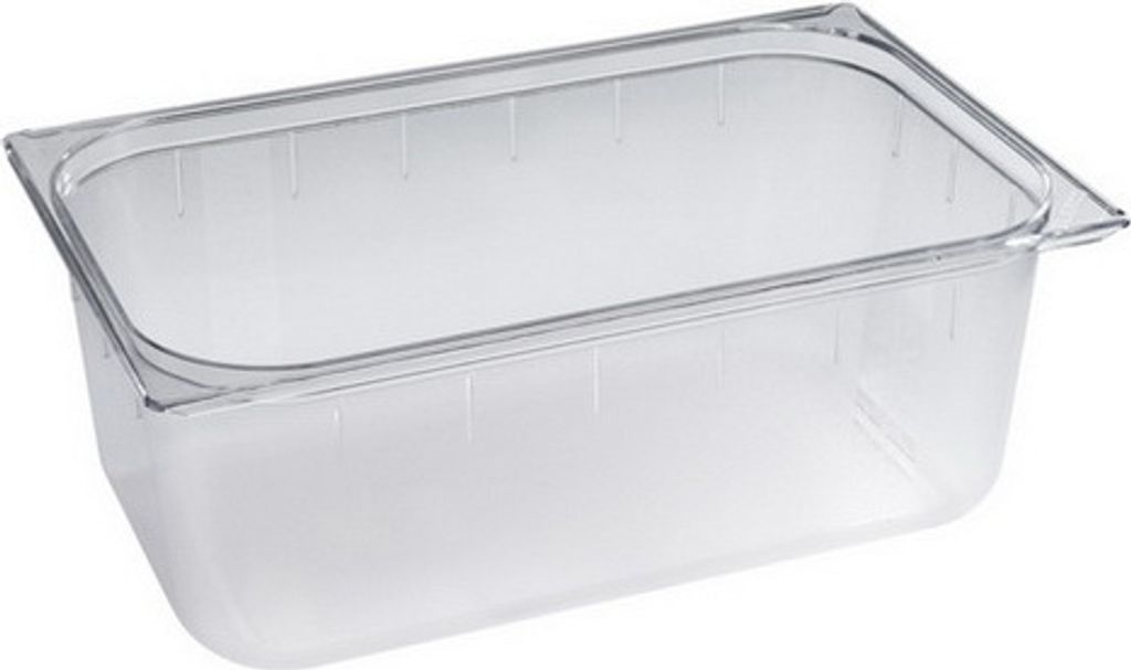1x Blanco GN-BEHÄLTER GN-K 1/1-65 POLYCARBONAT Wärmebox, Boxset