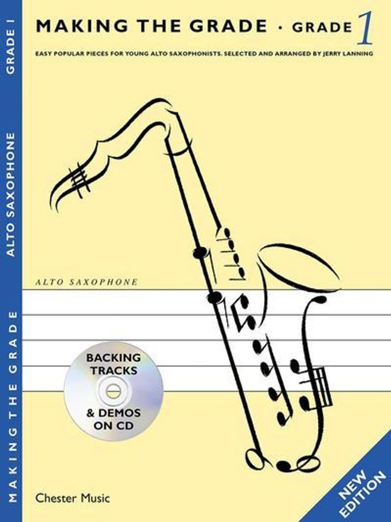 Making the grade vol.1 (+CD) easy popularpieces for alto saxophone