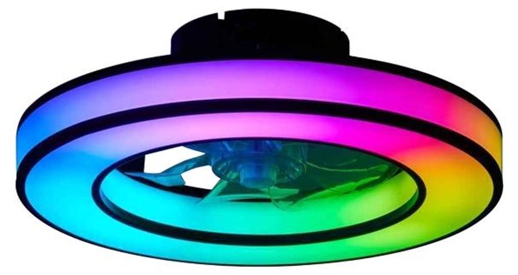 Stropný ventilátor Elfeland LED so svetlom, 6 rýchlostí, 3 Obrázok produktu 