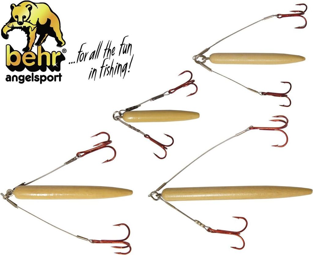 Köderfisch System mit Auftriebskörper - Größe 02