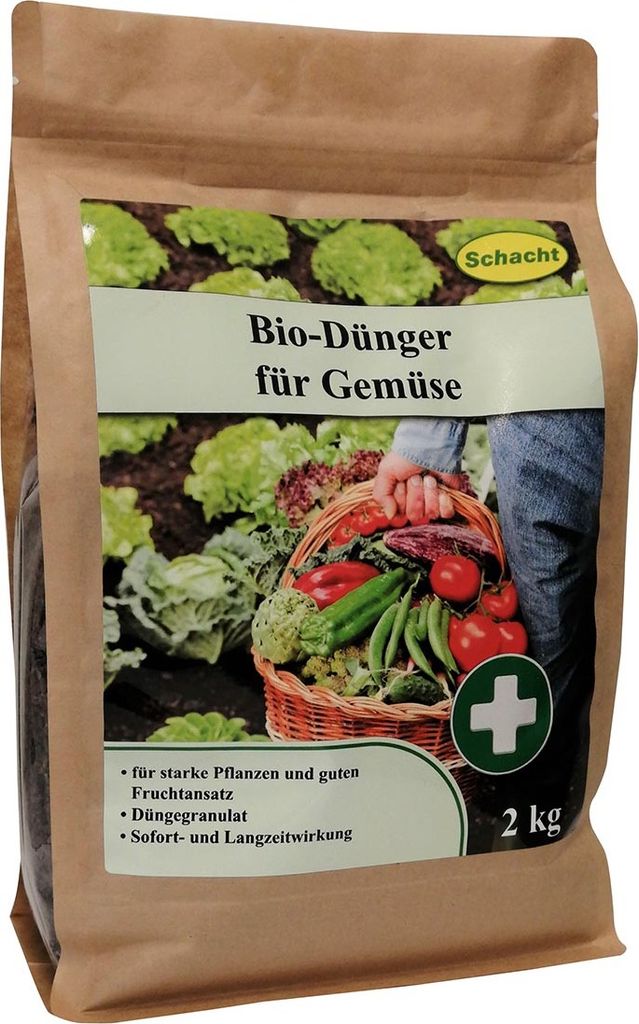 Schacht -Dünger speziell für Gemüse 2 Kg Packung inkl. Produktbild 