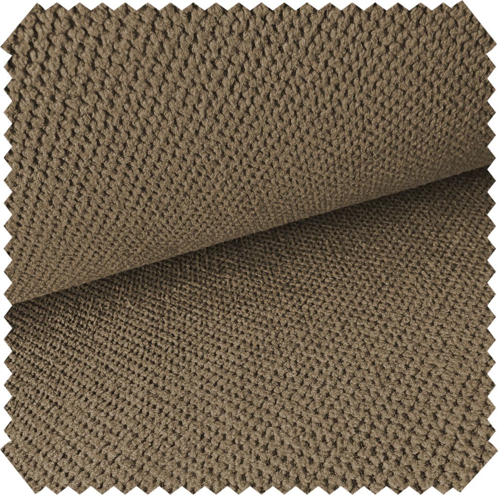 novely CURTIS - Schwer Entzündbarer Möbelstoff - Wasserabweisender Polsterstoff mit Wabenstruktur - Pflegeleicht Meterware 1lfm - Farbe: 20 Dun...