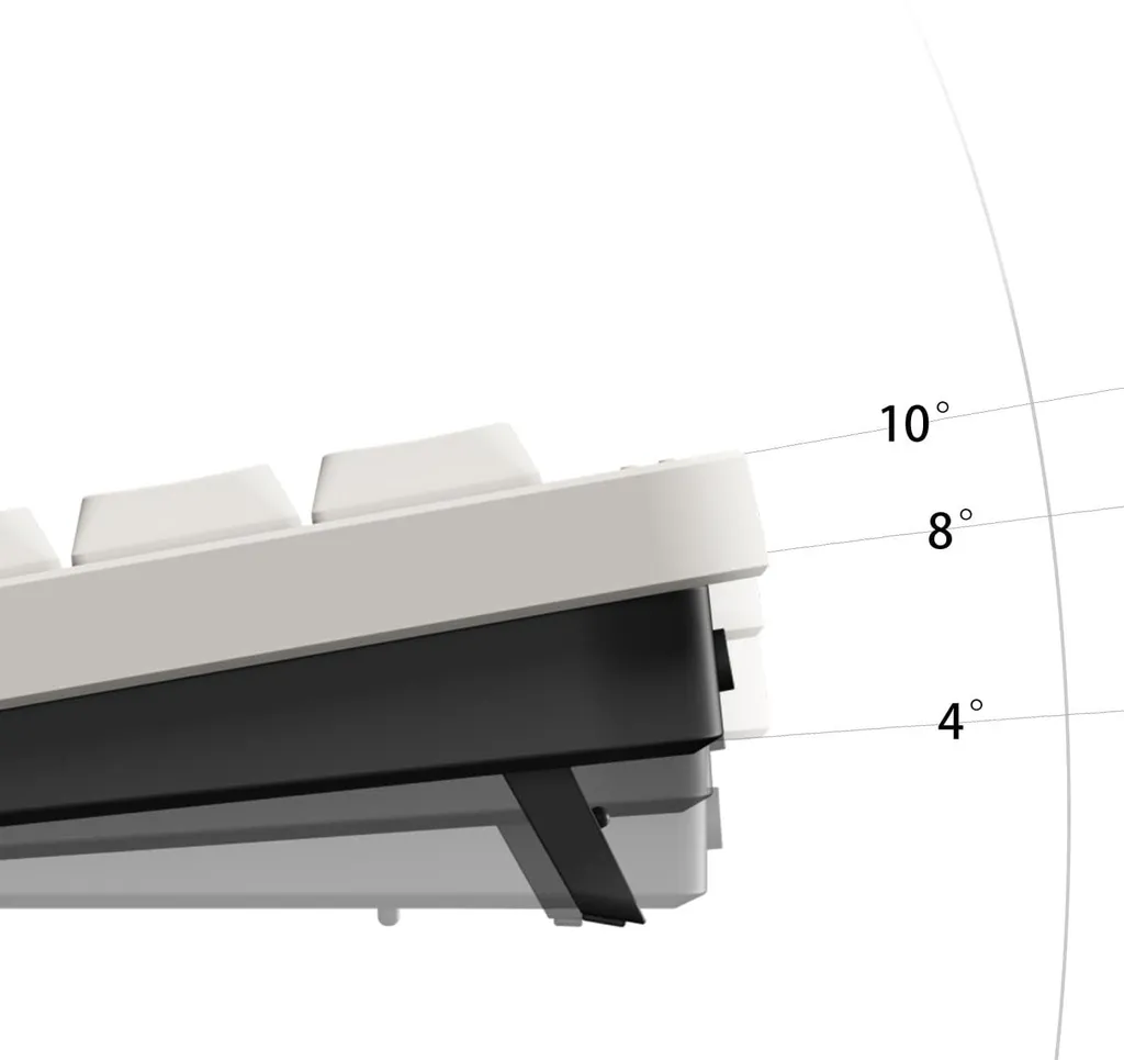 Clavier mécanique NuPhy Node 100 sans fil ANSI US Bluetooth Blanc
