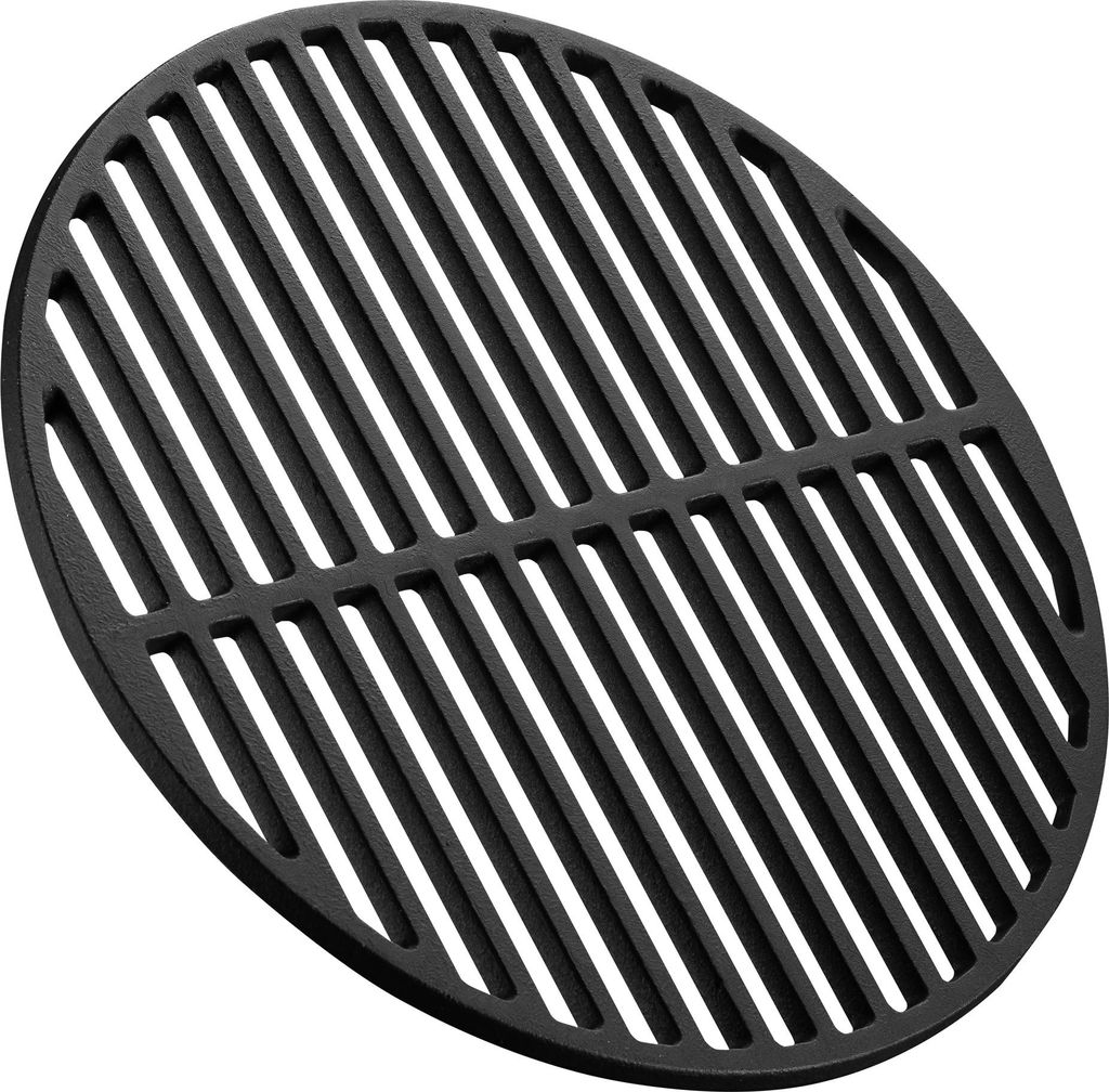 Wiltec Grille BBQ Ronde Ø 34,5 cm – en Fonte – Barbecue Image du produit 