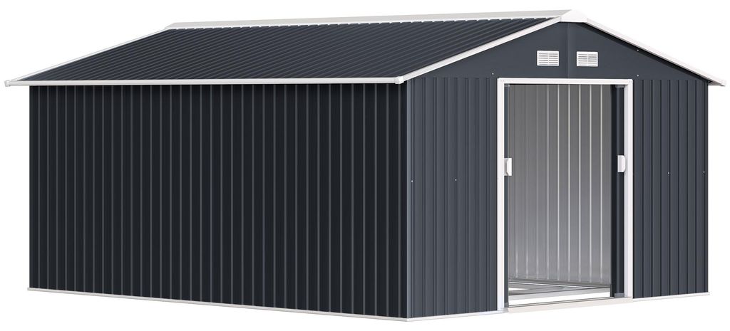 Outsunny Gerätehaus Geräteschuppen Gartenhaus Schuppen Produktbild 