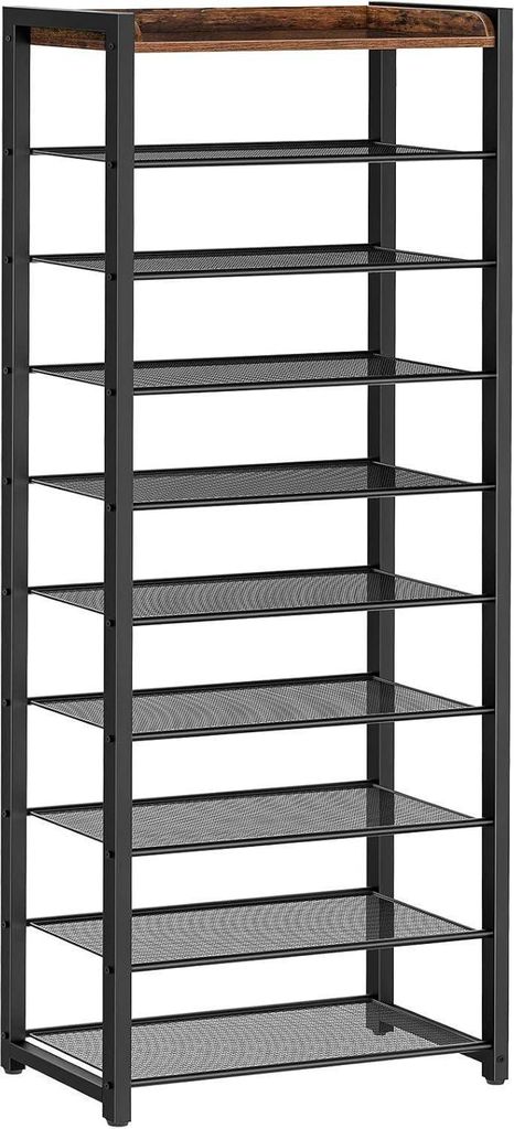 Étagère à chaussures avec 10 niveaux pour 18-25 paires de Image du produit 
