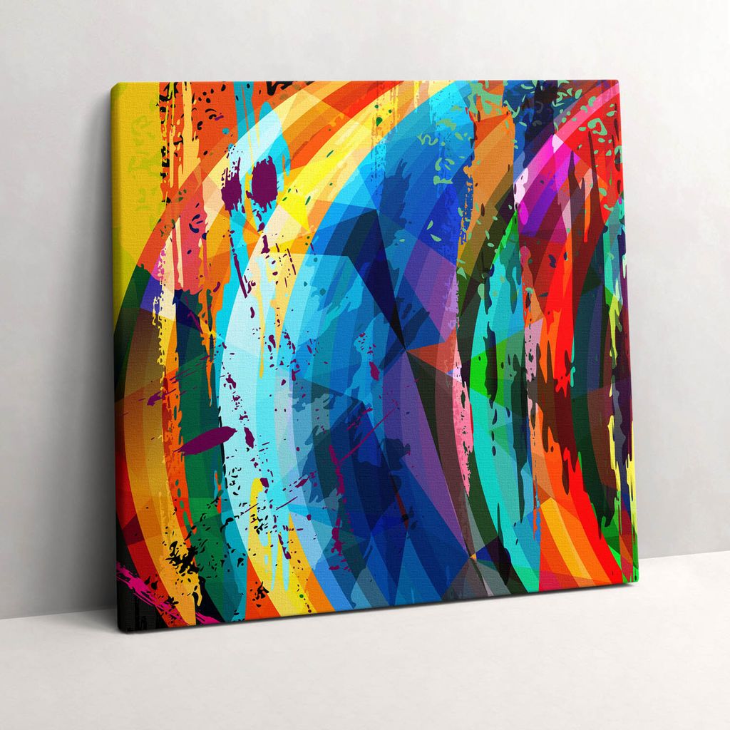Abstract background – Leinwandbild Wandbild – 60x60 cm – Leinwandbilder – Wandbilder – Schlafzimmer – Flur