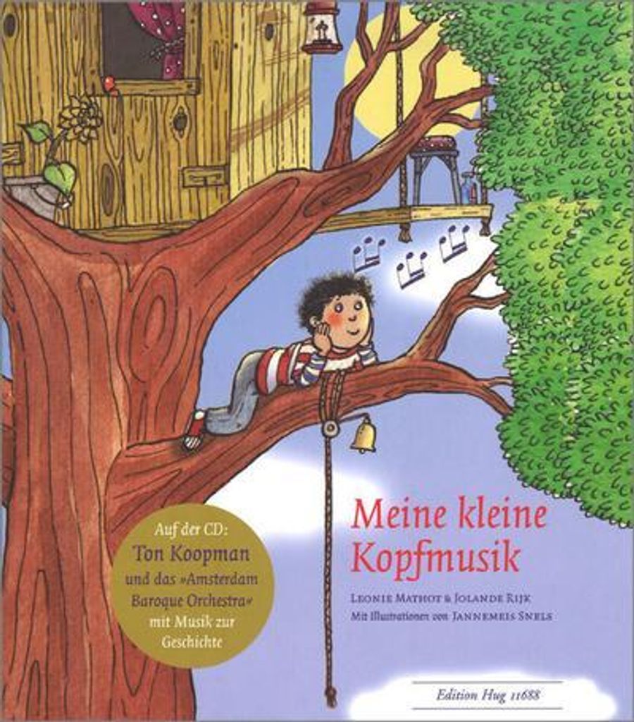 Kinderbuch mit CD: Klassische Musik für Kinder, Ton Koopman & Orchester, Komponisten-Infos & Malvorlagen