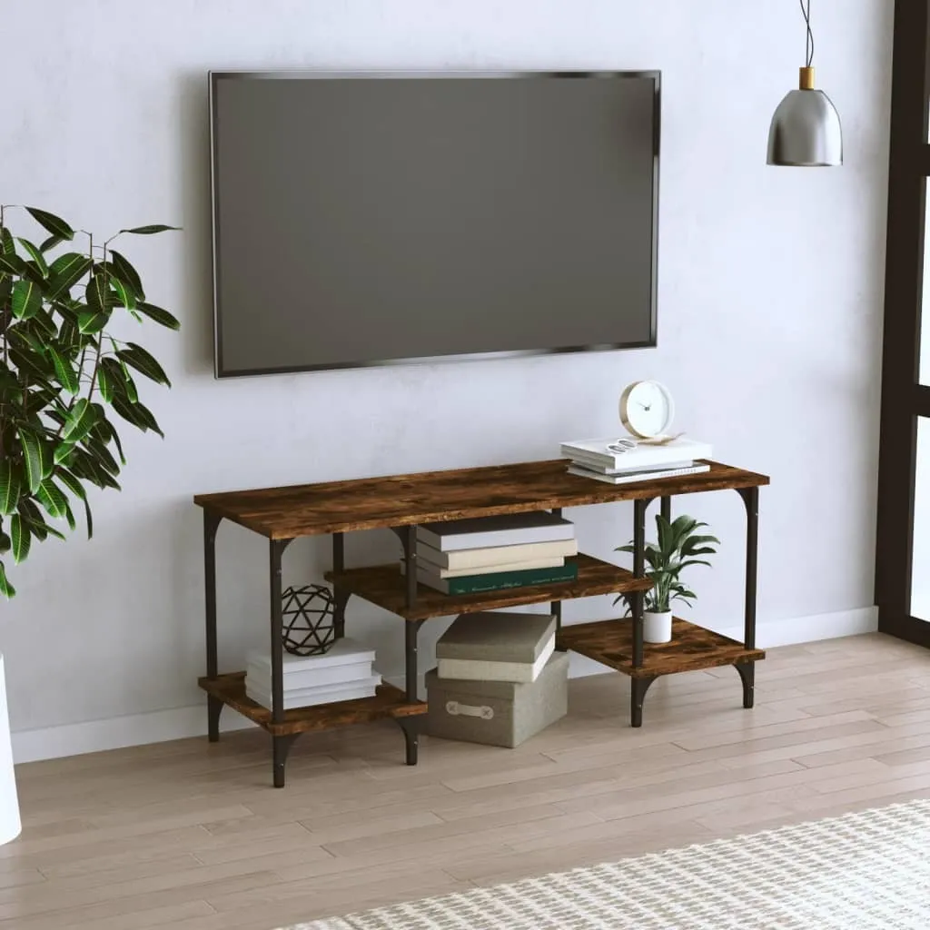 Maison Exclusive Mobile TV 102cm Rovere Scuro - Salva Spazio e Stile
