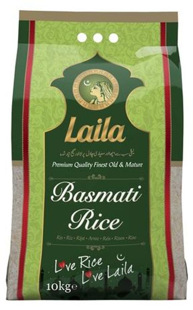 Laila - Basmati Reis -  - 10 kg Produktbild 