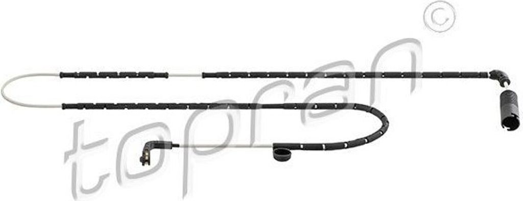 TOPRAN Bremsverschleißsensor Verschleißanzeige 638 966 Hinten für LAND ROVER Range Rover III (L322) 1275mm
