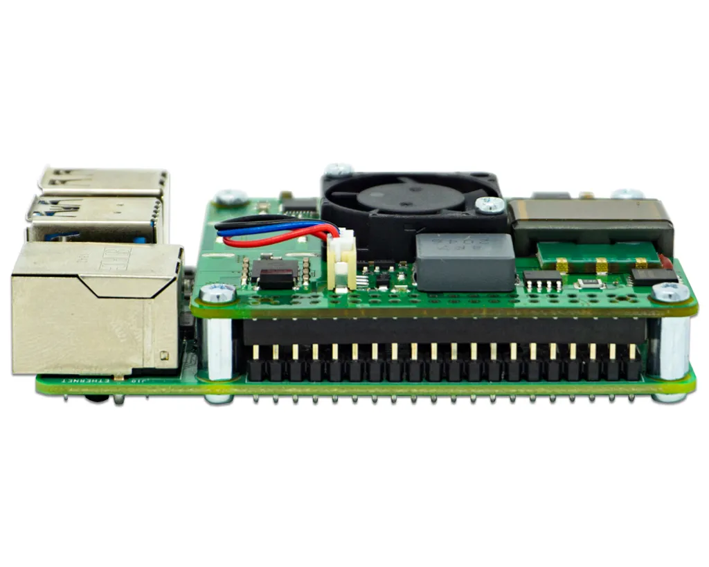 Module PoE HAT pour Raspberry Pi avec Ventilateur de Refroidissement - 9