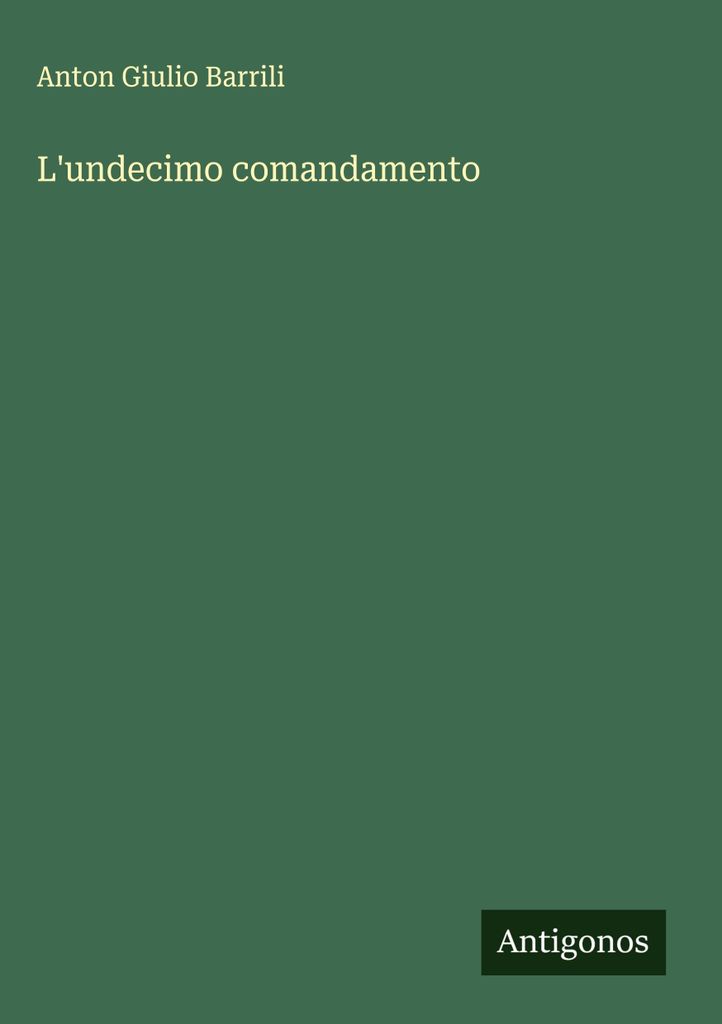 L'undecimo comandamento