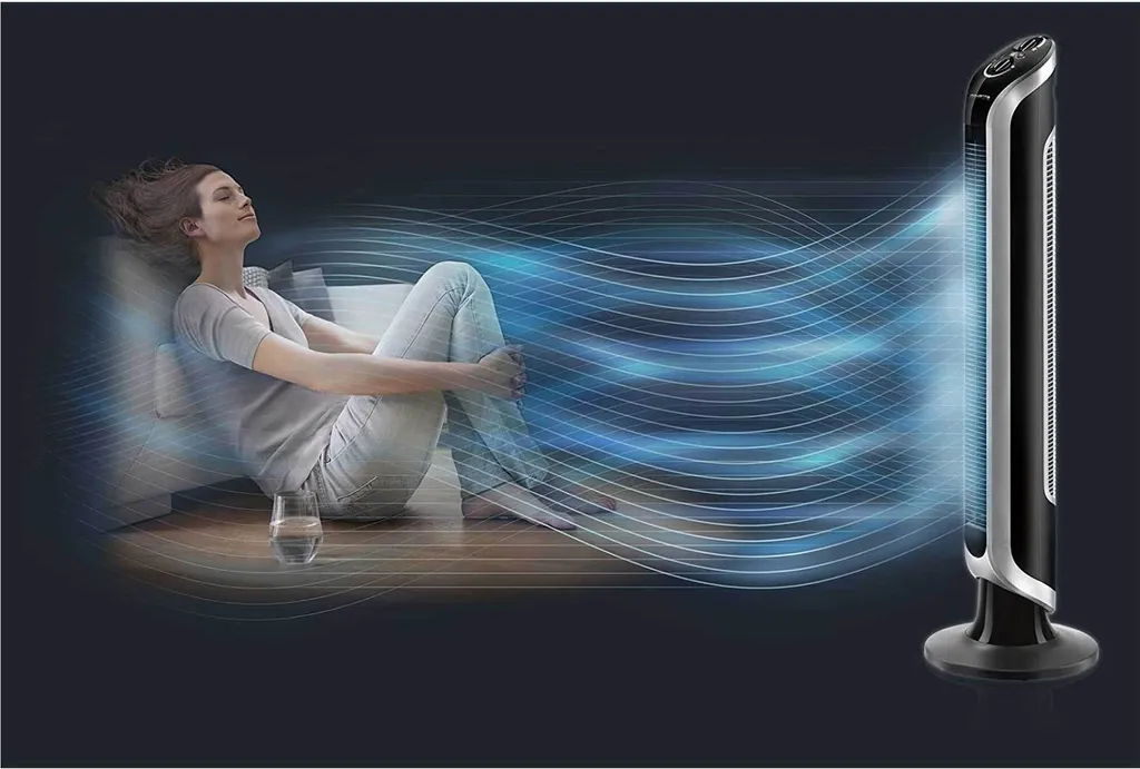 Ventilateur de Chambre Rowenta Eole Infinite VU6620 Noir avec Timer - 8