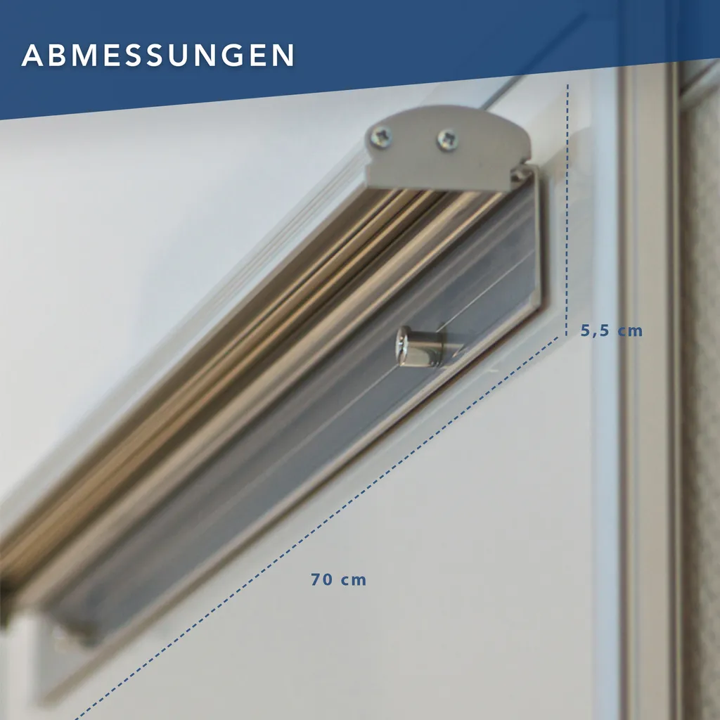 Support de Bloc Flipchart Franken FDKMAG Magnétique pour Tableau, 70 cm