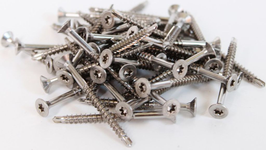 500 Bohrschrauben für Bangkirai Douglasie S...