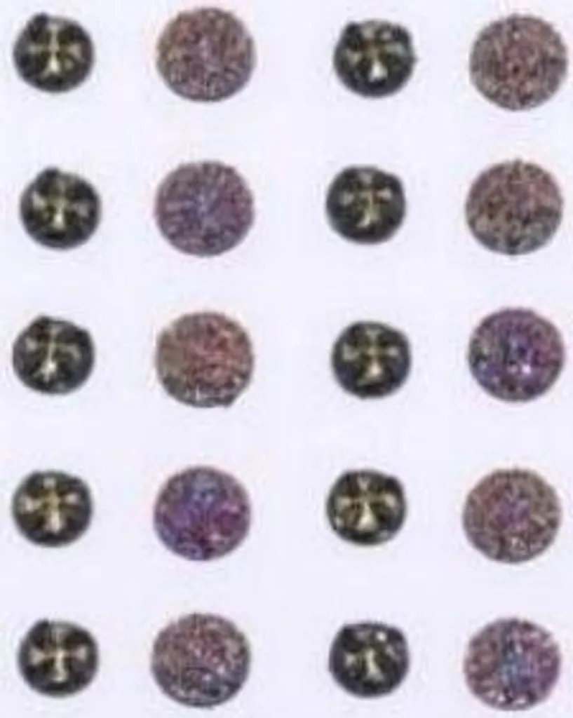 Set 20 Strass Adesivi Brillanti per Scrapbooking e Cancelleria Creativa