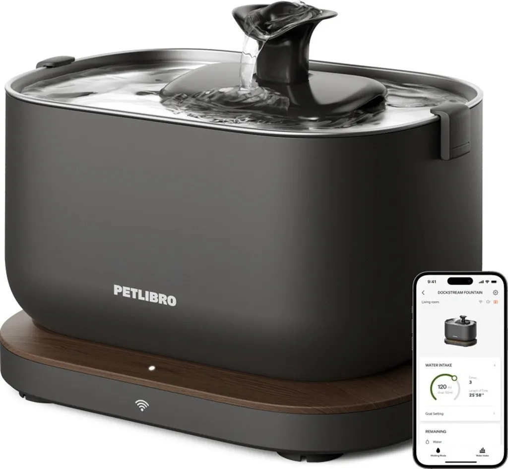 Petlibro Dockstream Fontana Smart Nera 2.5L | Miglior Prezzo Online