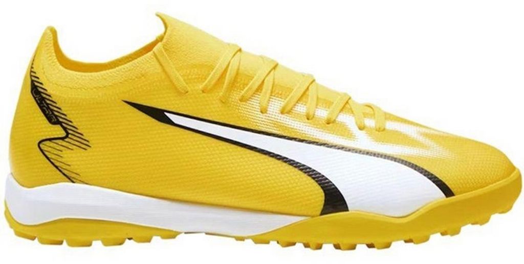 Puma - Herren Hallenfußballschuhe "Ultra Match" PP6988 (44 EU) (Gelb/Weiß)