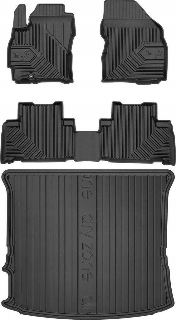 SET 77 Fußmatten und Matten Mazda Premacy 2005-2010