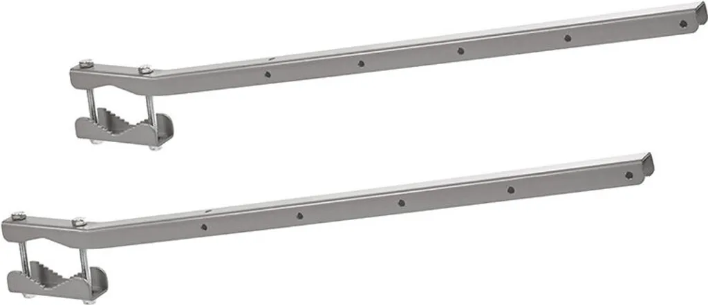 Séchoir à Linge pour Balcon et Salle de Bain Sauvic 66 cm Coloris Argent