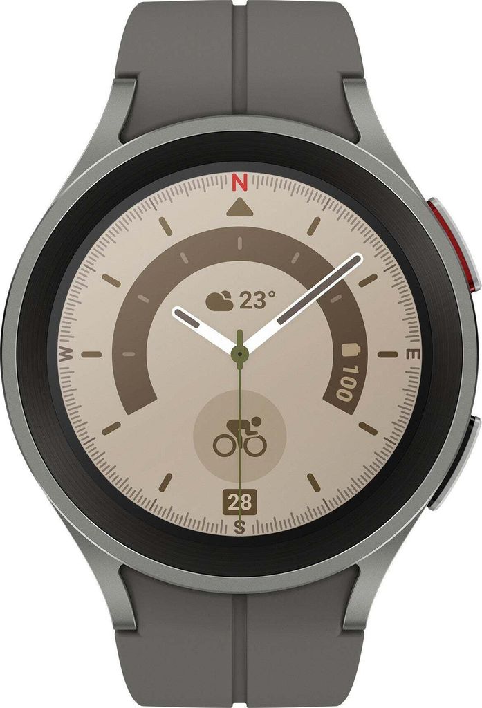 Samsung Galaxy Watch5 Gris Titanium Pro,SM-R920NZTAEUE, Image du produit 