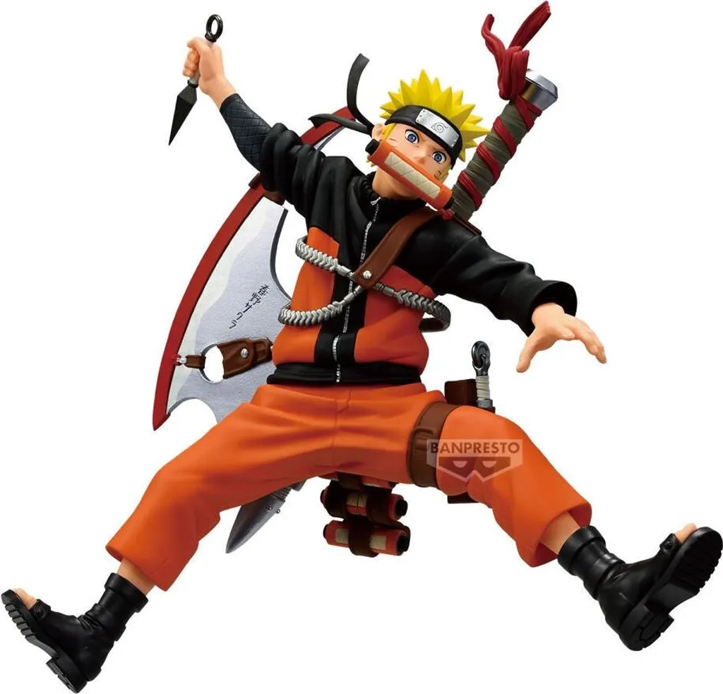 Figurine Naruto Uzumaki 16 cm Stable et Détaillée - Série Stars 33