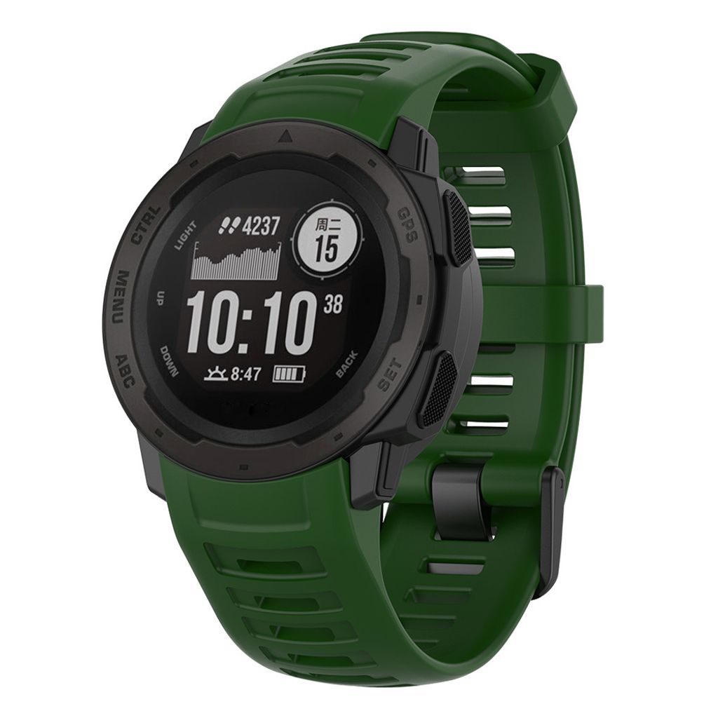Strap-it Silikon-Smartwatch-Armband – geeignet für Garmin Instinct 1 / Garmin Instinct 2