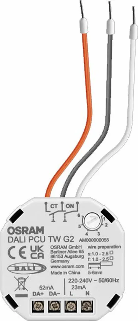 OSRAM DALI PCU TW G2 module de commande manuelle gradation et Tunable White - 2