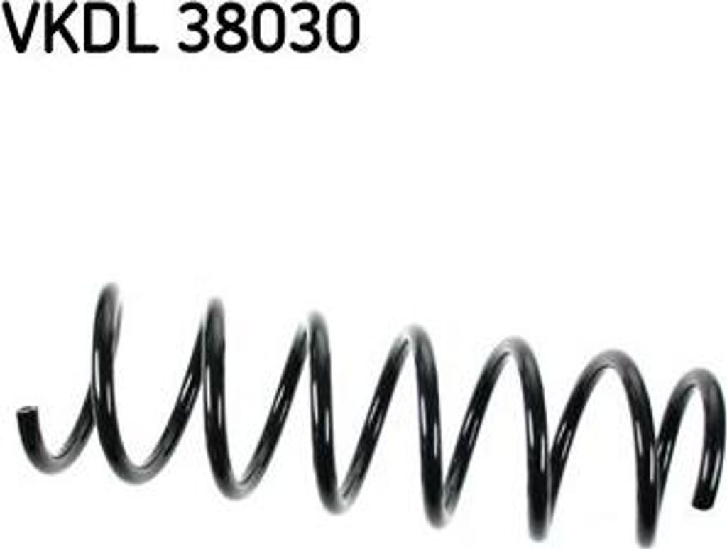 SKF VKDL 38030 Fahrwerksfeder OE 33536763053 kompatibel mit 5er E60