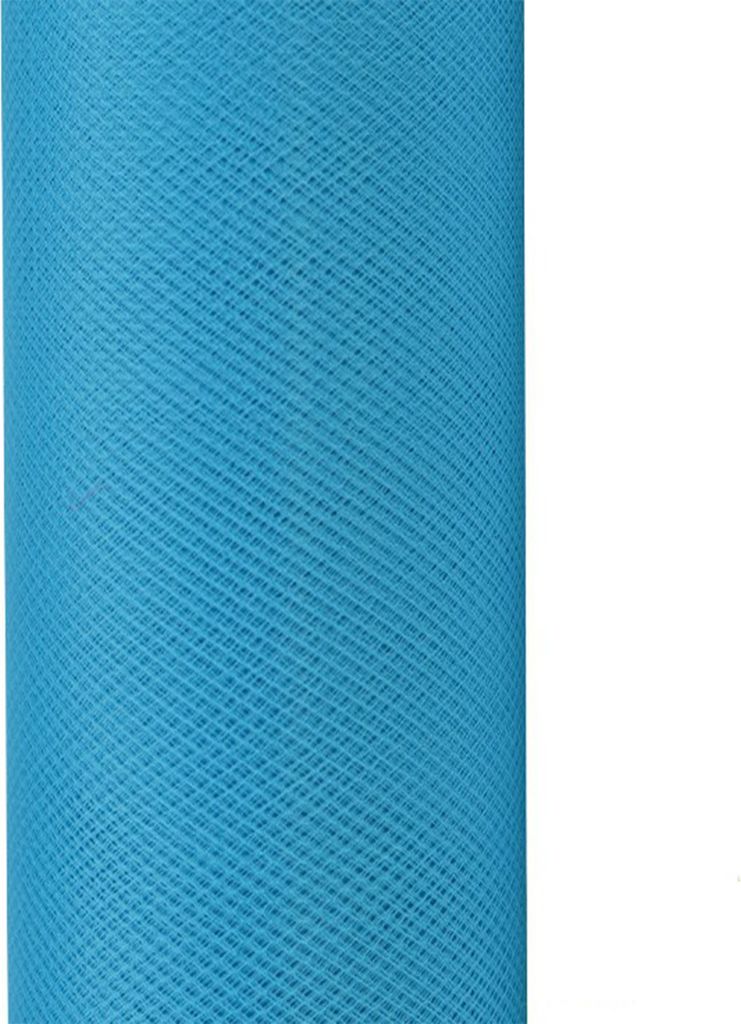 9m Rolle Tüll 30cm, Farbauswahl:dunkel türkis 340D Produktbild 