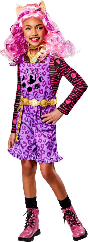 Rubies Monster High Deluxe Clawdeen Kinderkostüm Mehrfarbig Produktbild 