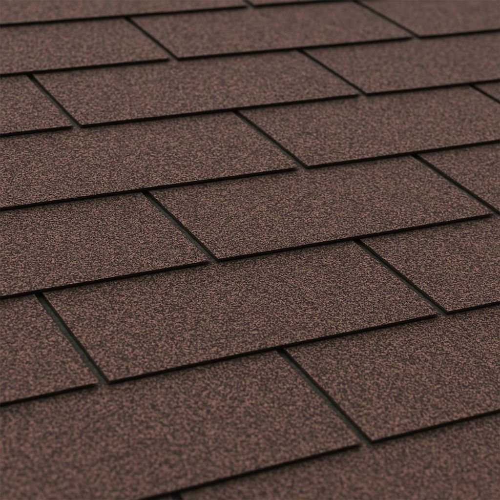 Tegole bituminose 3 m2 TRIO T-BROWN Immagine del prodotto 