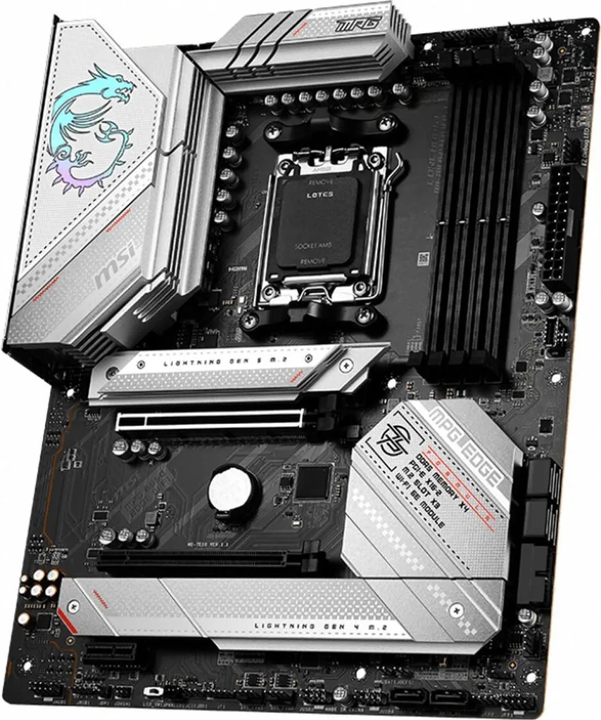 Carte mère ATX MSI MPG B650 EDGE WIFI avec Socket AMD AM5