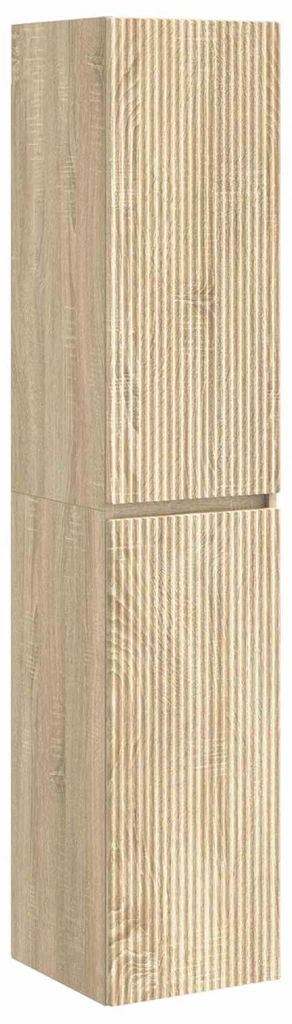 Wandmontierter Badezimmerschrank Sonoma-Eiche