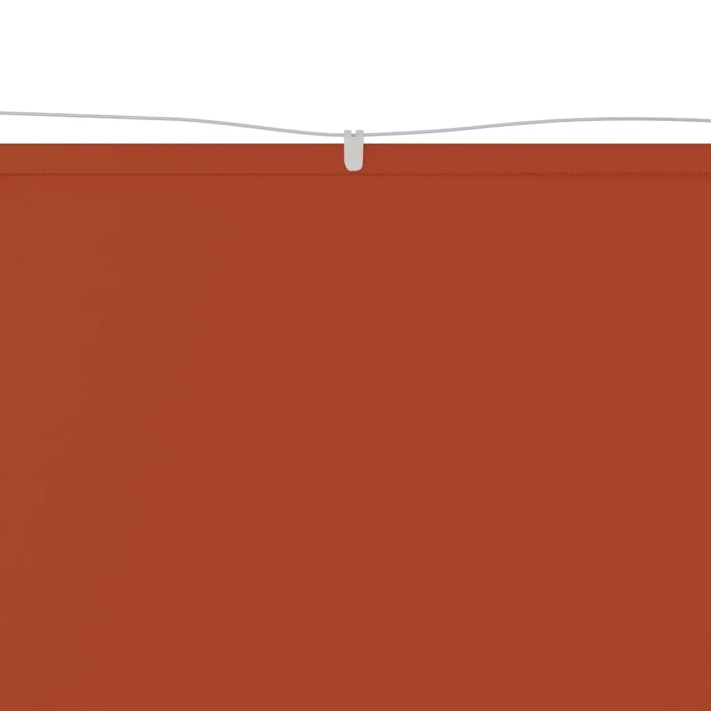 Tenda da Sole Verticale Terracotta 140x800 cm Oxford | Stile vidaXL - 2