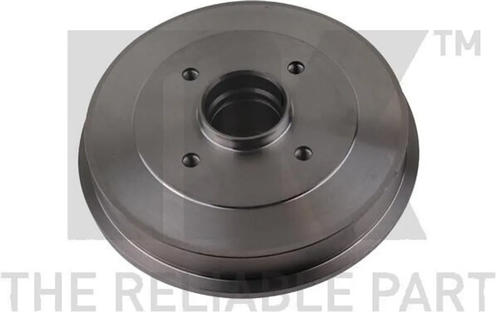 Tambours de frein arrière NK compatibles Peugeot 306 - Lot de 2 disques
