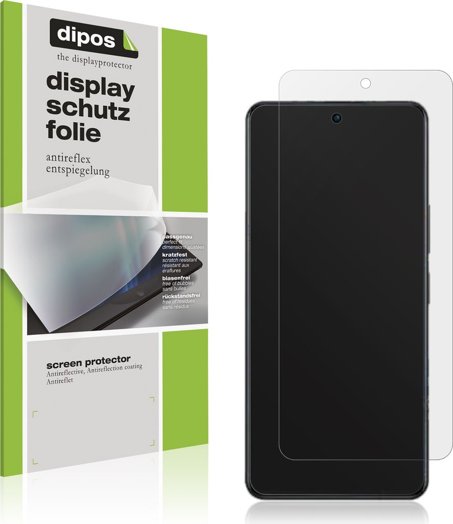 4x Schutzfolie für Vivo Y100i matt Displayschutzfolie Folie Display Schutz dipos