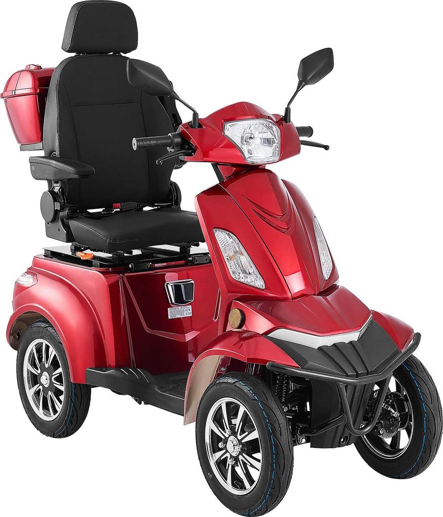 Hulajnoga elektryczna SucceBuy z 4 kołami dla seniorów, Zdjęcie produktu 