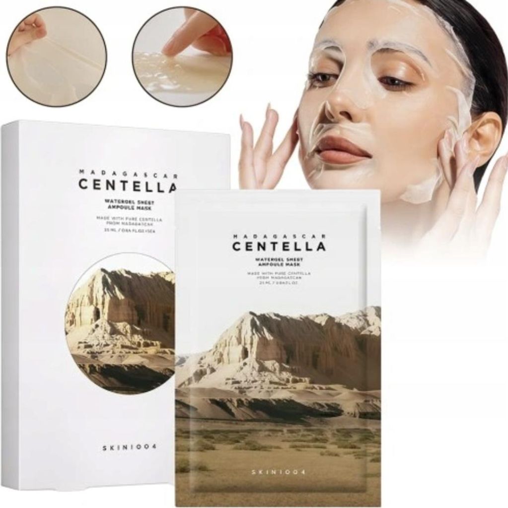 SKIN1004 Madagascar Centella Watergel Sheet Ampoule Mask - Zdjęcie produktu 