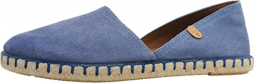 Verbenas Carmen Damenschuhe Halbschuhe Slipper Blau Productafbeelding 