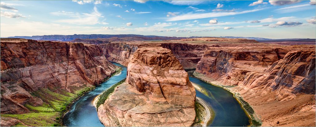 Wallario selbstklebendes Poster - Grand Canyon, Größe: 50 x 125 cm