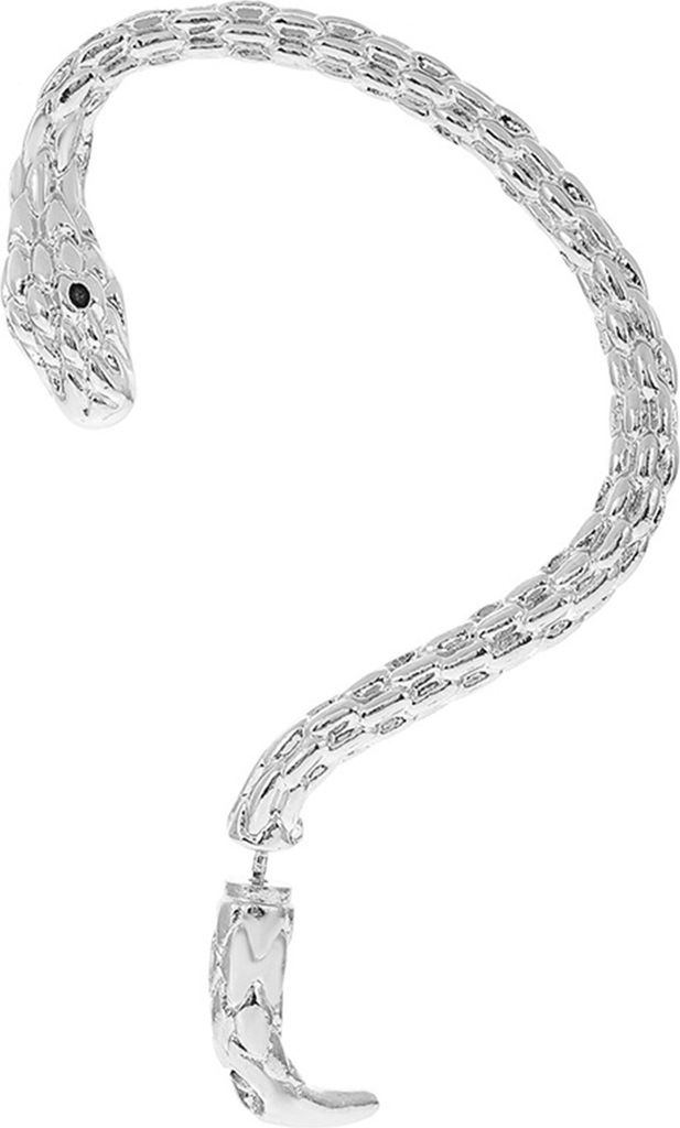 1 Stück übertriebene Schlangenform Ohr Manschette Ohrring Retro kleine Tier Ohrclip feine Verarbeitung Ohrring Mode-Accessoires