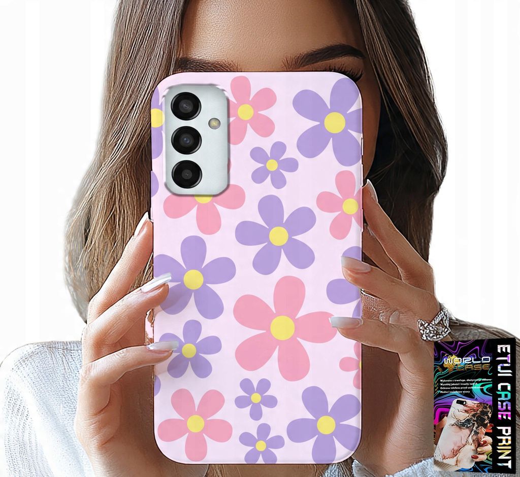 Etui Für Samsung Galaxy M13 4G - Buntes Gänseblümchen, Gänseblümchen, Blumen