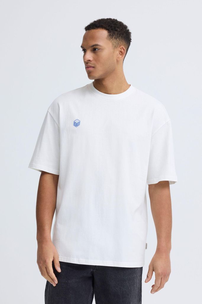 Blend BHKELSEY Herren T-Shirt Kurzarm Shirt 100% Baumwolle Relaxed Fit