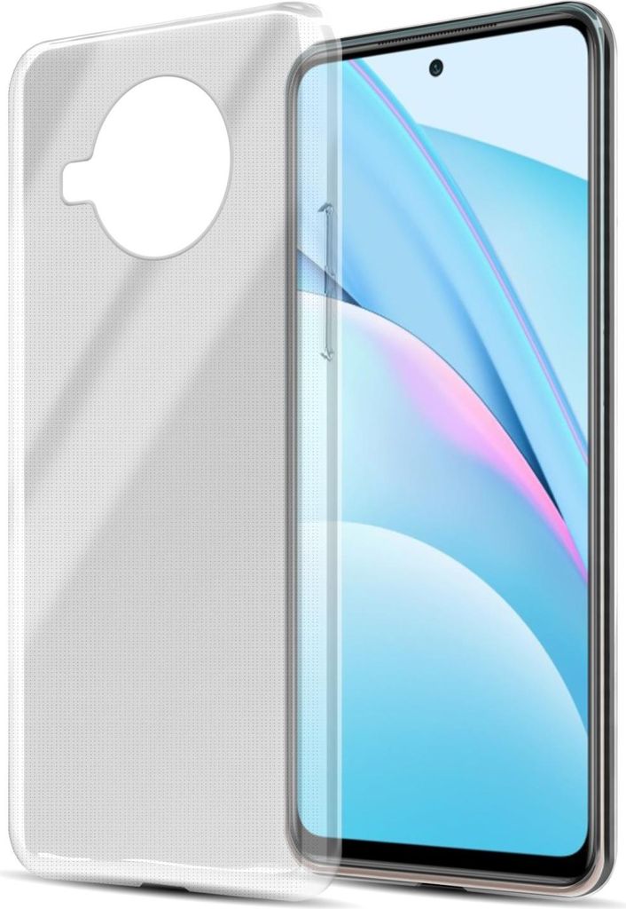 Cadorabo Hülle für Xiaomi Mi 10T Lite Schutz Hülle in natur Schutzhülle TPU Silikon Cover Etui Case