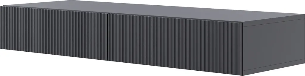Console de Maquillage Noire Veldio 110 cm à Tiroirs - Finition Premium