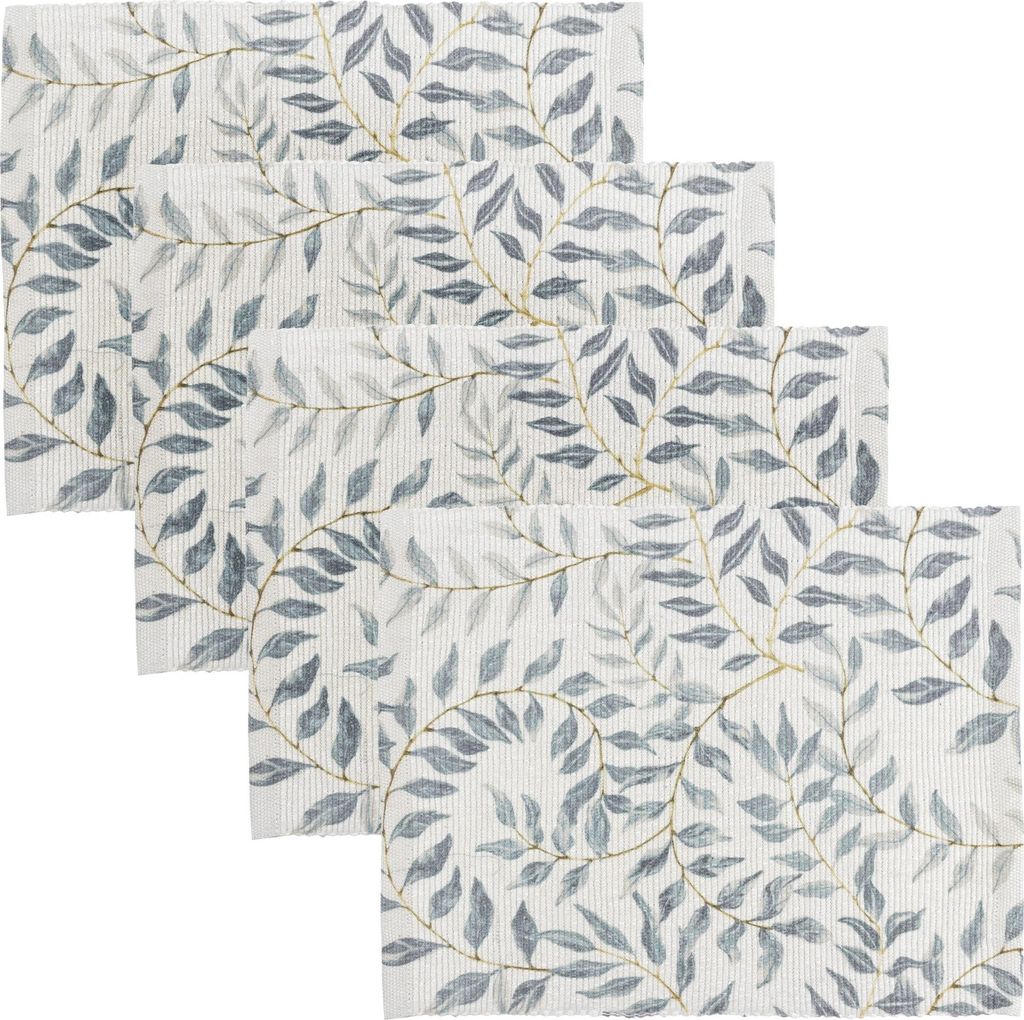 Evans Lichfield - Tischset "Vinea" 4er-Pack RV3389 (Einheitsgröße) (Grün)